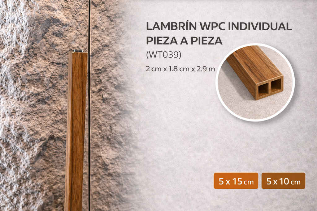 [WT039] LAMBRIN WPC INDIVIDUAL PIEZA A PIEZA WT039