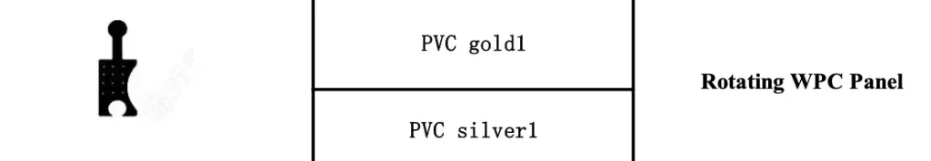 [PVC Goldl] LAMBRIN WPC ROTATING (WT188 (GOLD))