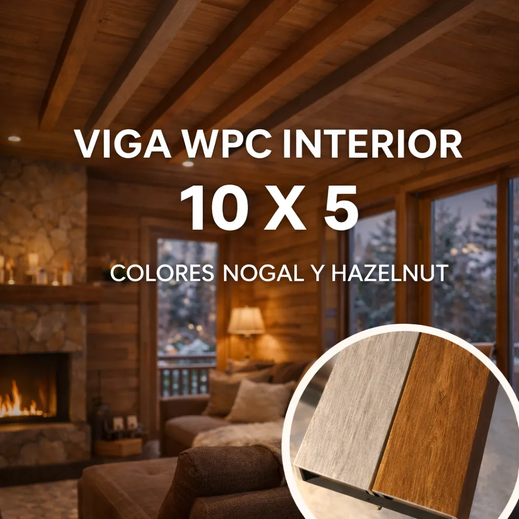 [CTFT-50100B] VIGA WPC INTERIOR 10 X 5 (WT038 (HAZELNUT))