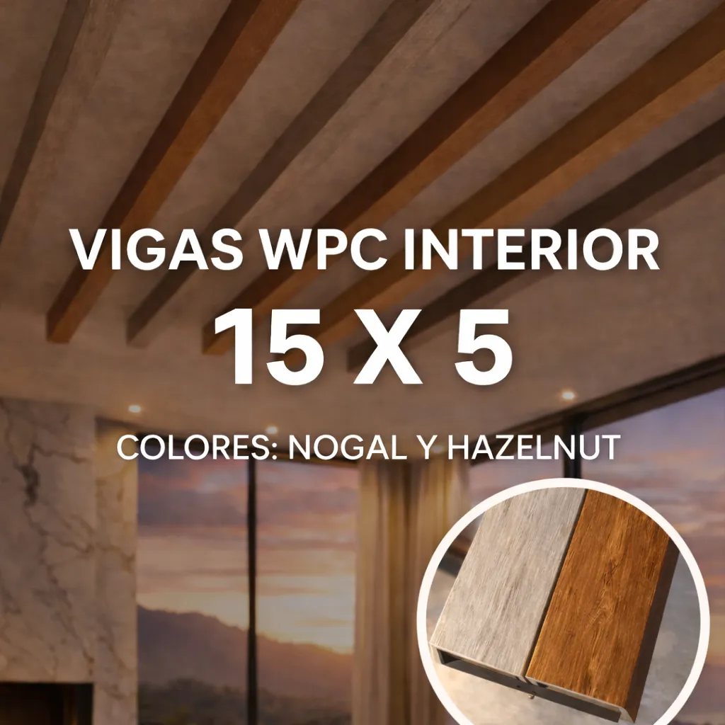 [CTFT-50150] VIGA WPC INTERIOR 15 X 5 (WT038 (HAZELNUT))