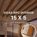 VIGA WPC INTERIOR 15 X 5