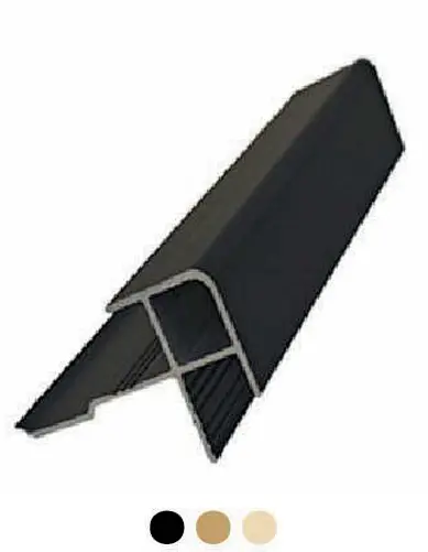 [5519] PERFIL 5519 ESQUINERO EXTERNO BOLEADO PECHO PALOMA (BLACK)