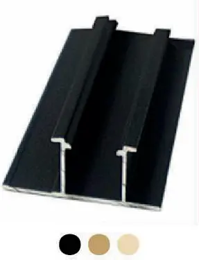 [5512] PERFIL 5512 ENTRECALLE LED (BLACK)